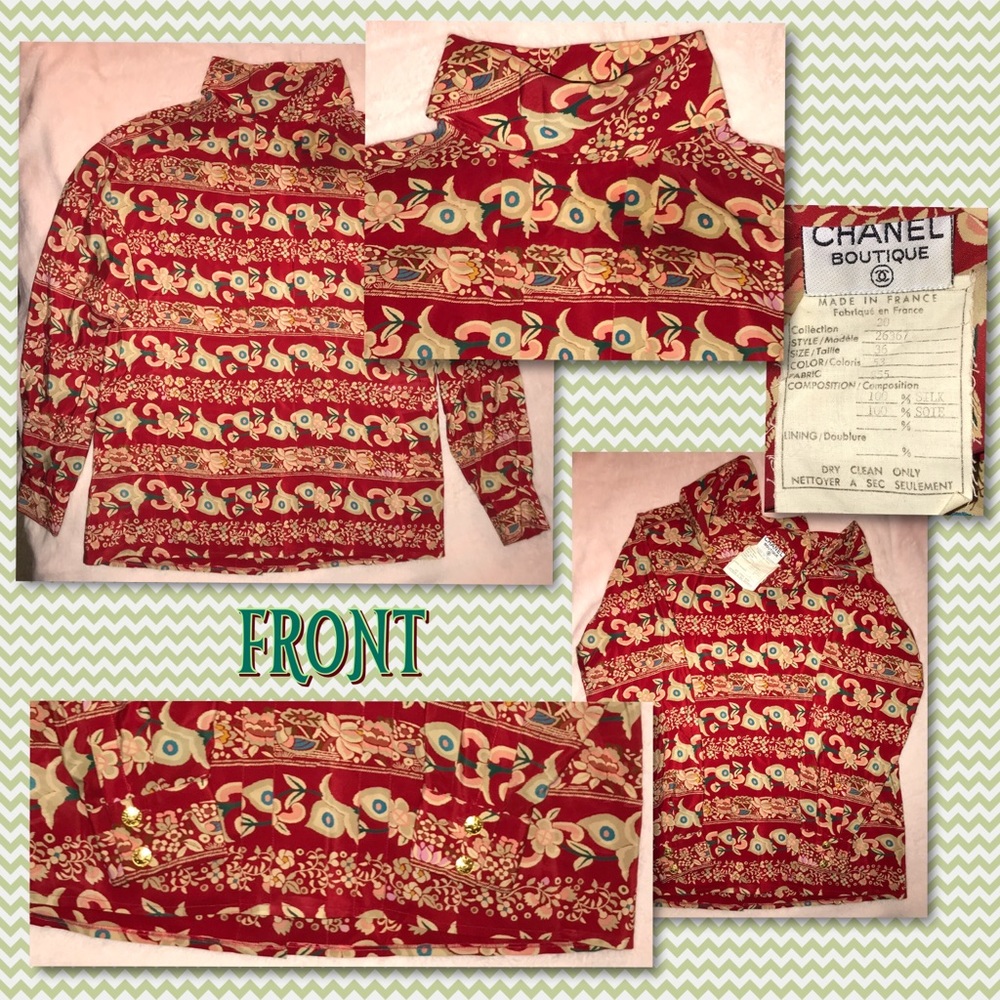 Authentic Chanel Blouse